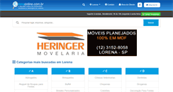 Desktop Screenshot of lorenaonline.com.br